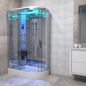 Sprchová kabína Insignia Premium1100x700mm - chrómový rám/ľavé prevedenie , bez sauny Model 2022 